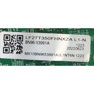 MAIN PARA MONITOR SAMSUNG / NUMERO DE PARTE BN96-53991A / BN41-02817A / BN97-18842A / BN9653991A / 53991A / MODELO LF27T350FHNXZA XA03